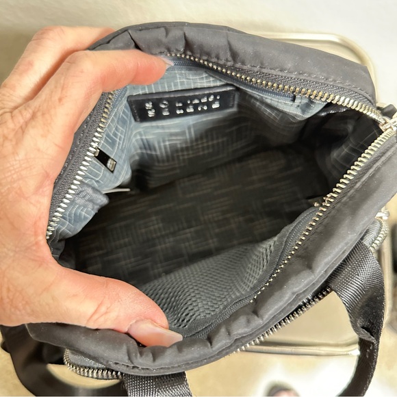 Sol and Selene Rejoice Black Quilted Crossbody Bag Top Handle Medium Bag Purse - Picture 7 of 12